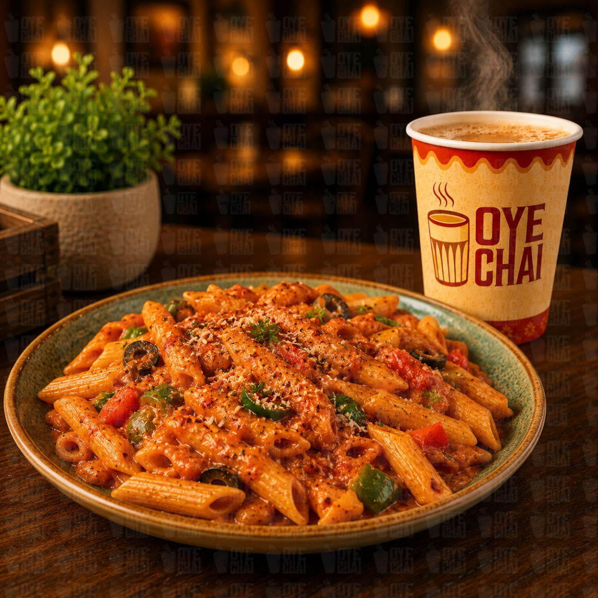 red sauce pasta